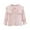 #406-Pink, variant on Cowsor Girls Vintage Regular Fit Ruffle Collar Blouse Long Sleeve Button Down Shirt