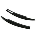 thumbnail image 1 of Headlight Eyelid Cover, Front Headlight Eyebrow Temperature Resistant Antiscratch Streamlined Design Glossy Black  For Car Exterior Decor, 1 of 8