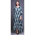 thumbnail image 2 of Bimba LadiesÂ&nbsp;KaftanÂ&nbsp;Holiday Loungewear Maxi Dress Beach Coverup, 2 of 5