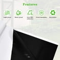 thumbnail image 5 of iPower LGFILMPEBW10 Black and White Panda Film 10 x 10 ft Hydroponics Poly Film Highly Reflective, Waterproof Plastic Sheeting for Grow Tent Greenhouse, 5 of 6