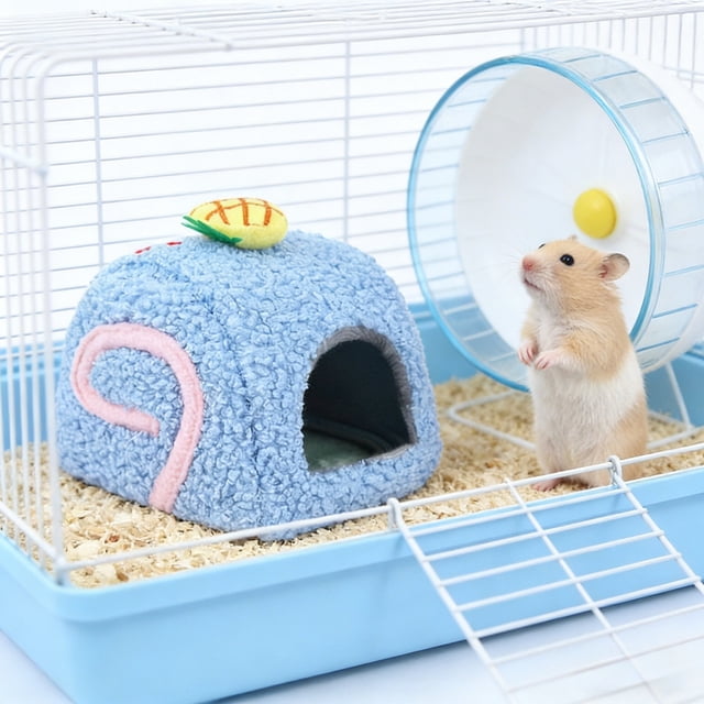 Cozy Winter Hamster Insulated For Small Warm Hideout & Bedding