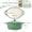 Green, variant on 5 Quart Oval Enameled Cast Iron Dutch Oven Pot with Lid, Oven Safe up to 550 ° F & Dishwasher Safe, Sturdy Dutch Oven Cookware
