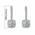 NESWOIZI Exquisite Women's Micro Set Zircon Versatile Ear Clasp