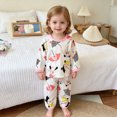 thumbnail image 2 of UAYOTSE Toddler Boys Dinosaur Pajama Set Kids 6 12 18 24 Months 2T 3T 4T 5T fit Pjs Soft Breathable Short Sleeve Sleepwear Size 6-12 Months, 2 of 7