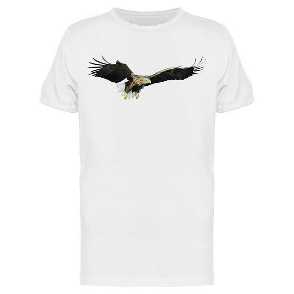 White-tail Erne Flying T-Shirt Men -Image by Shutterstock, Male Medium
