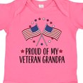 thumbnail image 4 of Inktastic Military Proud of Veteran Grandpa Boys or Girls Baby Bodysuit, 4 of 5