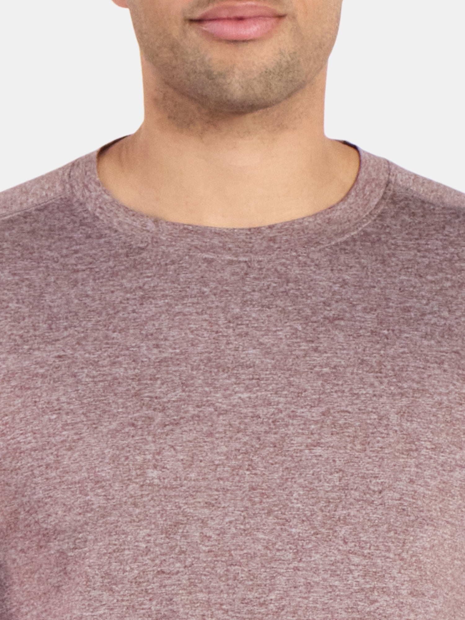Athletic Works Men's and Big Men's ButterCore Soft Long Sleeve Tee Shirt, Sizes XS-5XL