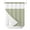 Green, variant on No Hook Shower Curtain with Snap-in Liner, Orange Morocco Waterproof Fabric Bathroom Curtains, Geometric Leaf Diamond Lattice Abstract Bath Curtains & Mesh Top Window 66"x72"
