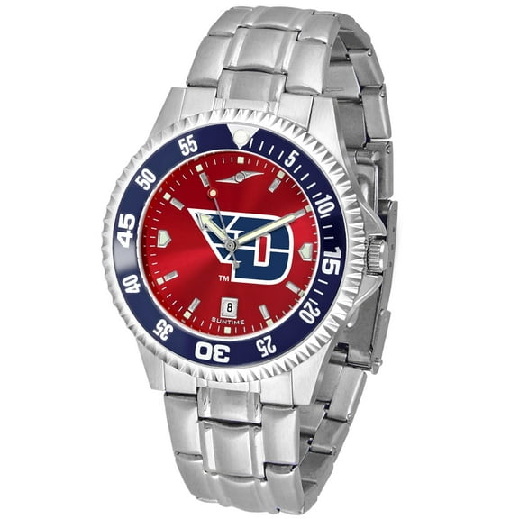 Red Dayton Flyers Competitor Steel AnoChrome Color Bezel Watch