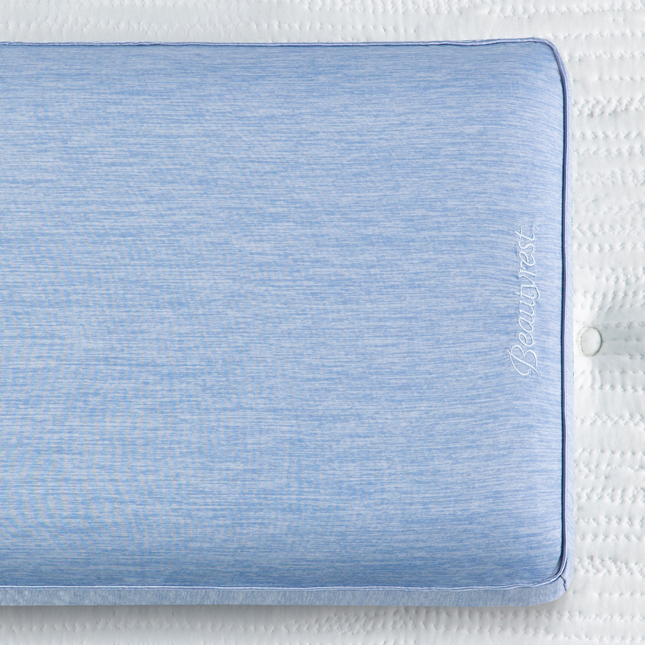 Beautyrest Silver Aquacool Memory Foam Pillow, Standard/Queen, 16” x 25”