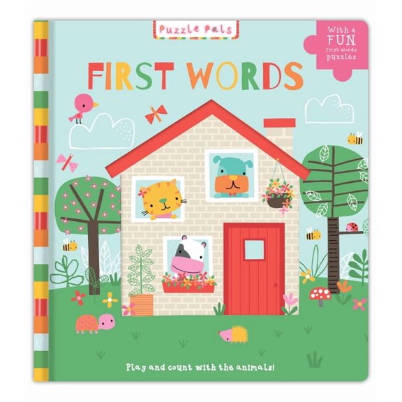 Puzzle Pals Puzzle Pals: First Words: Play and Count with the Animals!, (Board Book)