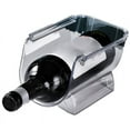 thumbnail image 2 of Organizador de vino apilable de plástico transparente con forma de oso de agua, soporte para botellas para exhibición en el hogar, 1 botella transparente, 2 of 12