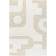 thumbnail image 2 of Hauteloom Xaila Wool Living Room, Bedroom Area Rug - Contemporary - Off White, Pearl, Ash - 2' x 3', 2 of 6