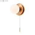 thumbnail image 2 of Elk Home 8-Inch Wide Picfair Sconce, Modern/Contemporary, Aged Brass, 2 of 2