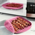 thumbnail image 5 of Microwave Splatter Cover Tray With Lid Grease Proof Plate For Cooking And Easy Cleaning, 5 of 5