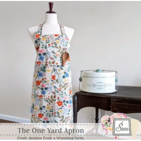The One Yard Apron Pattern by Rana Heredia Sewn Wyoming