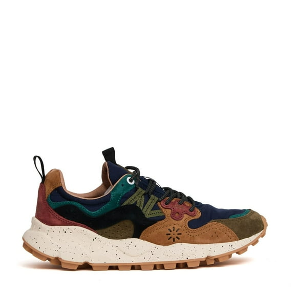 Flower Mountain Multi-Material Earthy Tone Sneakers Multicolor (Men's)