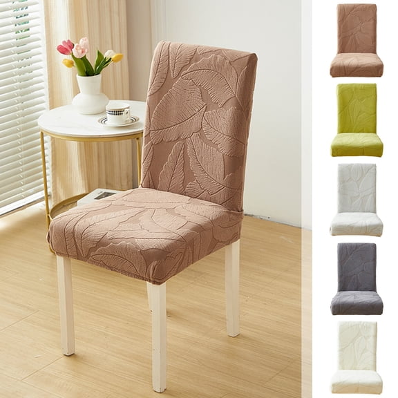 TTJ All-Inclusive Office Chair Cover Full Slipcover Washable Stretch Fabric Seat And Back Protector Universal Fit Elastic Skirt Machine-Washable Seasonal Dining Restaurant Use
