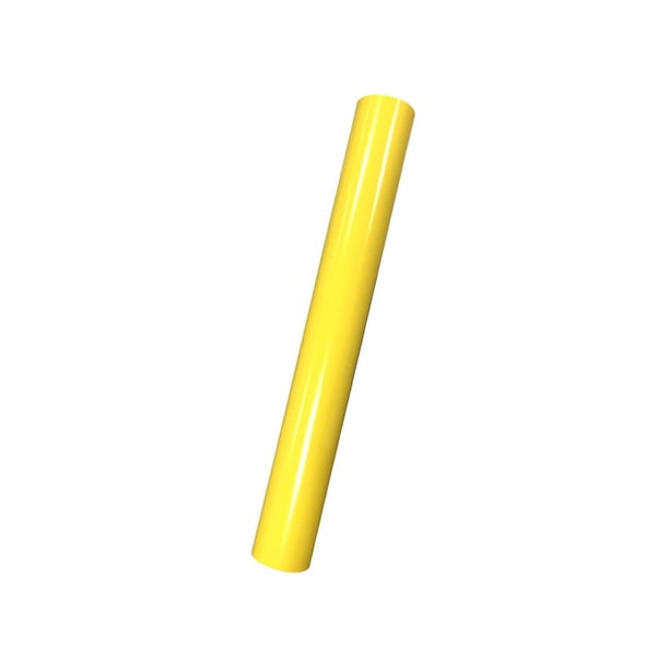 Wosthever Vinilo de transferencia de calor de PVC, Color sólido, bricolaje, camisa autoadhesiva, bolso, ropa deportiva, sombrero, almohada, gorro, ropa, De coser Amarillo