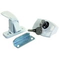 thumbnail image 3 of JR Products 11685 - White Die Cast Steel Locking Door Latch, 3 of 3