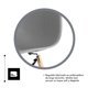 thumbnail image 2 of Set 4 Sillas Eames Modernas Estructura Silla Oficina gris, 2 of 2