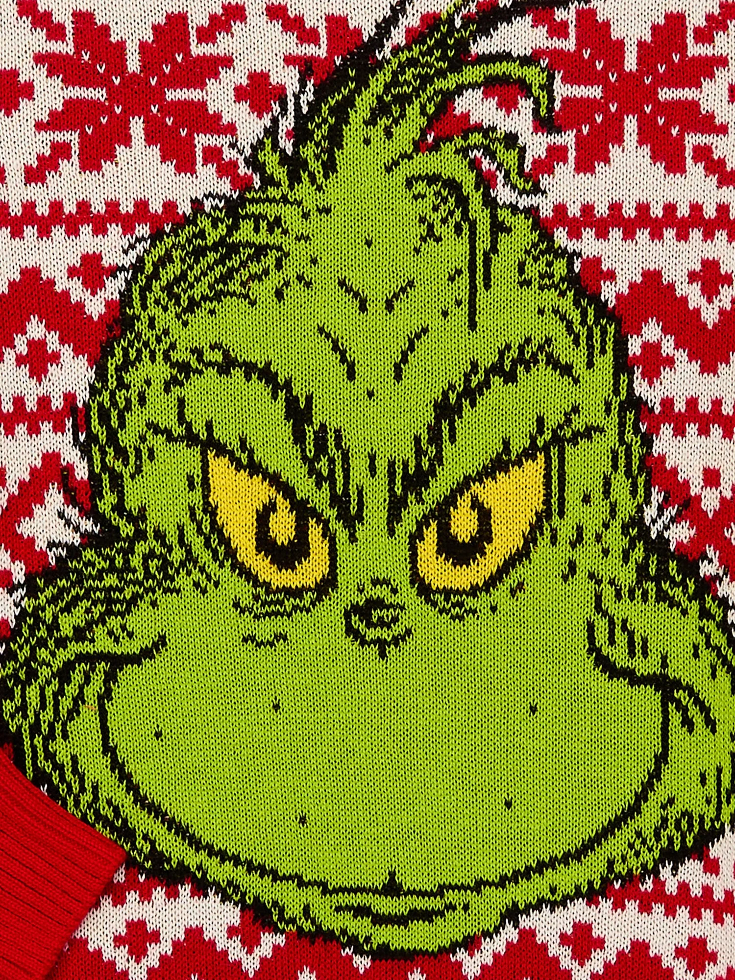 Boys How The Grinch Stole Christmas Sweater, Sizes 4-18