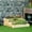 Natural Wood, variant on Outsunny 3-Tier Raised Garden Bed with 5 Compartments and Bed Liner, Elevated Wooded Wooden Planter Kit, for Vegetables, Herbs, Outdoor Plants, 37 x 37 x 14in, Natural
