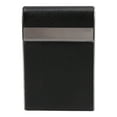 thumbnail image 2 of Slim  Case, Large Capacity For 20 , Durable PU And Stainless Steel, Portable, Simple Stylish Design, Ideal Gift For Men And Women, Office And Travel, 2 of 8