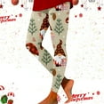 thumbnail image 1 of WILLBEST Leggings con Estampado Navideño para Mujer, Pantalones de Yoga de Cintura Alta, Deportivos, Elásticos, Cómodos Y de Tela Suave 2949 Extra Grande, 1 of 4