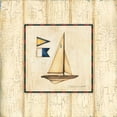 thumbnail image 3 of Marrott, Stephanie 20x20 Black Modern Framed Museum Art Print Titled - Weathered Boat I, 3 of 5