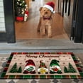 thumbnail image 4 of Christmas Door Mat Christmas Rug Christmas Decorations Bear Christmas Doormat Christmas Welcome Mat Indoor Winter Door Mat Outdoor 30"x17", 4 of 6