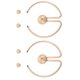 thumbnail image 1 of unbranded 2Ud Clips Metálicos Dorados Para Sujetar Camisas Y Suéteres Con Sofisticado, 1 of 8