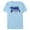 Light Blue, variant on Men's Star Wars: The Rise of Skywalker Ren Army Graphic Tee White 3X Large