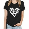 thumbnail image 1 of RKSTN Hauts pour Femmes 2024 Été Décontracté Ample Grande Taille Imprimé Graphique Lapin de Pâques Blouse Mode Col Rond Manches Courtes T-shirt, 1 of 4
