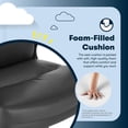 thumbnail image 5 of Serta Comfort Executive Big & Tall Ergonomic Office Chair Bonded Leather Black, 5 of 8