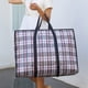 thumbnail image 4 of Bolsa de almacenamiento extra grande 170L - Bolsa de mudanza y organizadora de poliéster engrosada con asas y cremalleras resistentes para ropa de cama, mantas y ropa, 4 of 6