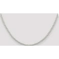 thumbnail image 5 of Sterling Silver 3mm Beads On Box Chain (16 X 3) Made In Italy qk32-16, 5 of 5