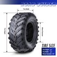 thumbnail image 5 of One New ATV/UTV Tire 25x12-10 25x12x10 6PR 10274, 5 of 9