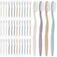 thumbnail image 1 of wonima02 40-Pack Individually Wrapped Toothbrushes with Tongue Scraper | Bulk Soft Bristle Toothbrush Set for Adults, Travel-Friendly Disposable Toothbrushes for Hotels, Dental Offices(Multi-Colored), 1 of 1