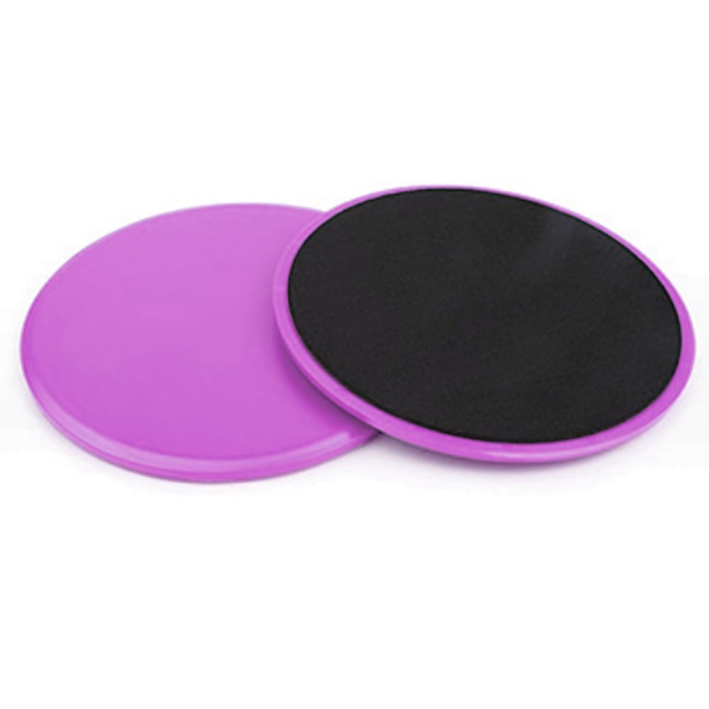 Runee Gliding Disc Sliders for Fitness and Training Workout Dual Sided Core Sliders for Multipurpose Use 2 Discs for Ultimate Full Body Workout at
