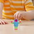 thumbnail image 4 of Juguetes sensoriales, robot transformable con cadena, juguete para los dedos, regalos para bolsas de sorpresas, cumpleaños, San Valentín, para niños, para el aula., 4 of 7