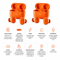 thumbnail image 2 of Combo 2 Audífonos Skullcandy Dime True Wireless Inalámbricos Bluetooth Recargables Golden Orange, 2 of 7