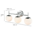 thumbnail image 7 of Millennium Lighting 30303-MB Redondo 3 Light 24" Wide Bathroom Vanity Light - Black, 7 of 7