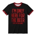 thumbnail image 4 of Retro Tone Streetwear Graphic Jersey, Men’s Casual Game Day Tee, Lightweight Everyday Fashion Top, 4 of 4