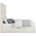 thumbnail image 4 of Meridian Furniture Adam Cream Boucle Fabric Full Bed, 4 of 10