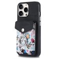 thumbnail image 1 of 2-In-1 Card Bag Wallet Magsafe Leather Case For Iphone 15 Series,iPhone 15 Pro Max, 1 of 7