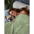 thumbnail image 3 of Vintage Sage Green Flat Sheets Only King Size, Soft Breathable Bed Top Sheets for Mattress, Farmhouse Retro Beige Solid Color Luxury Bedding Flat Sheets for Home Hotel Bedroom Bed Protection, 3 of 9
