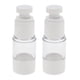 thumbnail image 4 of 2x2x Botella de Bomba Estéril Envase de Tóner/loción/suero Recargable 15 Ml , 白, 2 piezas, 4 of 8