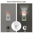 thumbnail image 3 of Pofeuu Abstract Marble Texture Print Night Lights Plug into Wall with Dusk-to-Dawn Light Sensor, LED Nightlight for Bathroom, Adult, Hallway-EU, 3 of 7