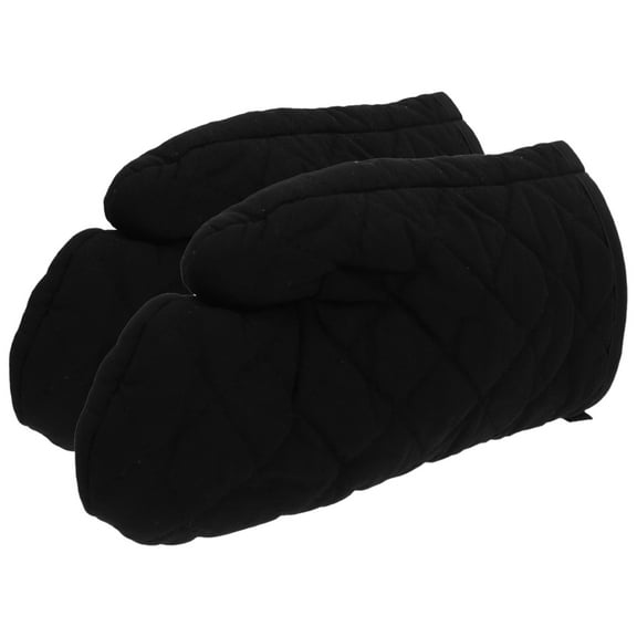 SEWOART 2Pcs Oven Mittens For Kitchen Use Heat Resistant Gloves For Professional Chefs